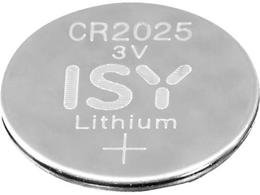 ISY CR2025 3V Lithium 10 Stück - Knopfzellen (Silber)