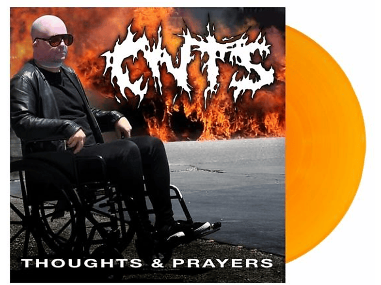 Cnts - Thoughts And Prayers (Orange Col. LP)  - (Vinyl)
