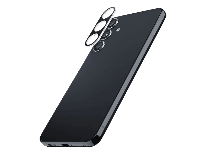 CELLULARLINE Camera Lens - Kameraschutzfolie (Passend für Modell: Samsung Galaxy S24+)