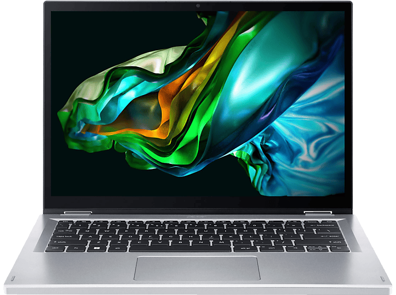 RAM, Silver Core™ Windows Touchscreen, i3 11 Pure 4 UHD ACER (64 Graphics, Intel® Home 3 128 Aspire (A3SP14-31PT-38PX), Spin 14 SSD, Notebook, GB Zoll Prozessor, Bit) S-Modus mit Intel®, GB Display