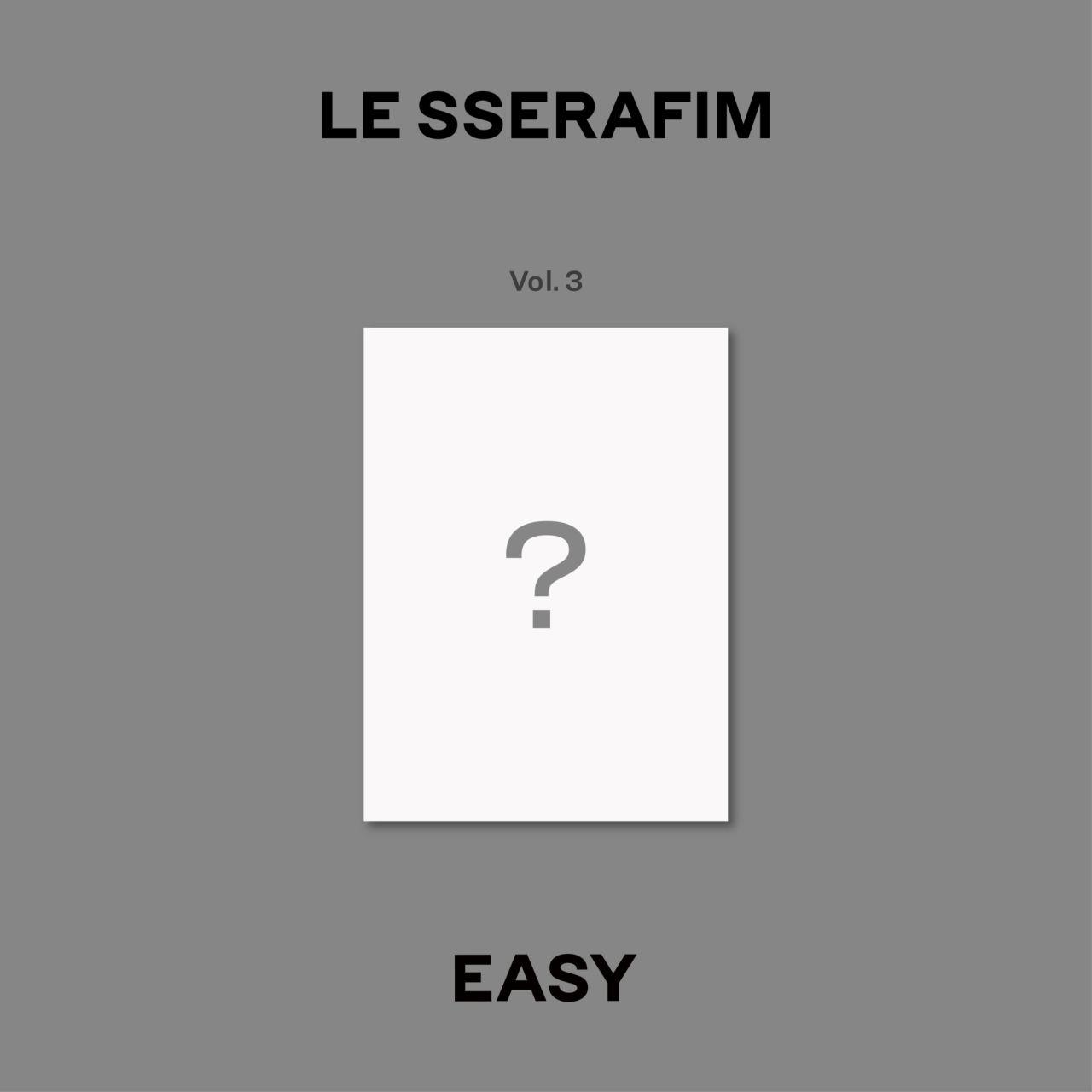 (Vol.3) Le (CD) EASY Sserafim - -