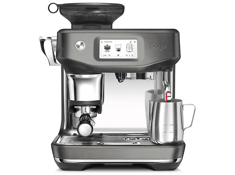 Sage Ses881Bst4Feu1 Macchina Caffé Automatica, Nero Acciaio