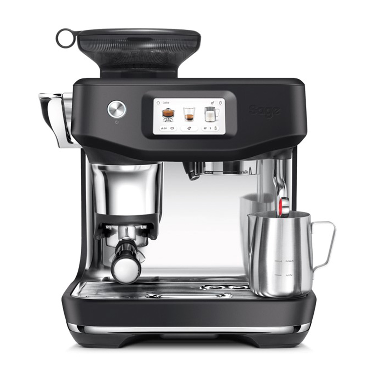 Sage Ses881Btr4Feu1 Macchina Caffé Automatica, Nero Tartufo