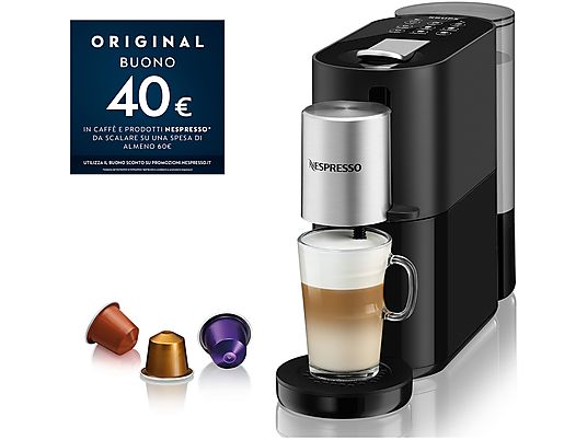 KRUPS Nespresso Atelier XN8908K MACCHINA CAFFÈ CAPSULE, Nero