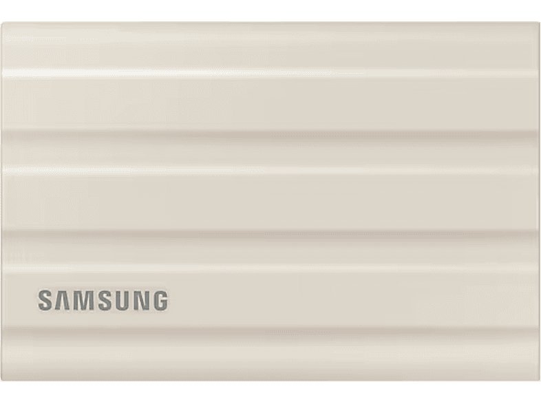 SAMSUNG 1TB T7 Shield USB 3.2 Gen2 Type-C Taşınabilir SSD Bej MU-PE1T0K/WW