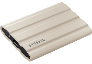 SAMSUNG 1TB T7 Shield USB 3.2 Gen2 Type-C Taşınabilir SSD Bej MU-PE1T0K/WW_1