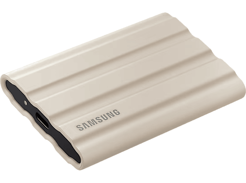 SAMSUNG 1TB T7 Shield USB 3.2 Gen2 Type-C Taşınabilir SSD Bej MU-PE1T0K/WW_1