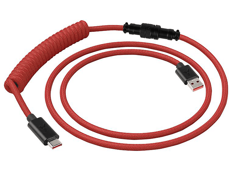 ISY IGA-1000-RD, USB Rot m, Kabel, 1,5