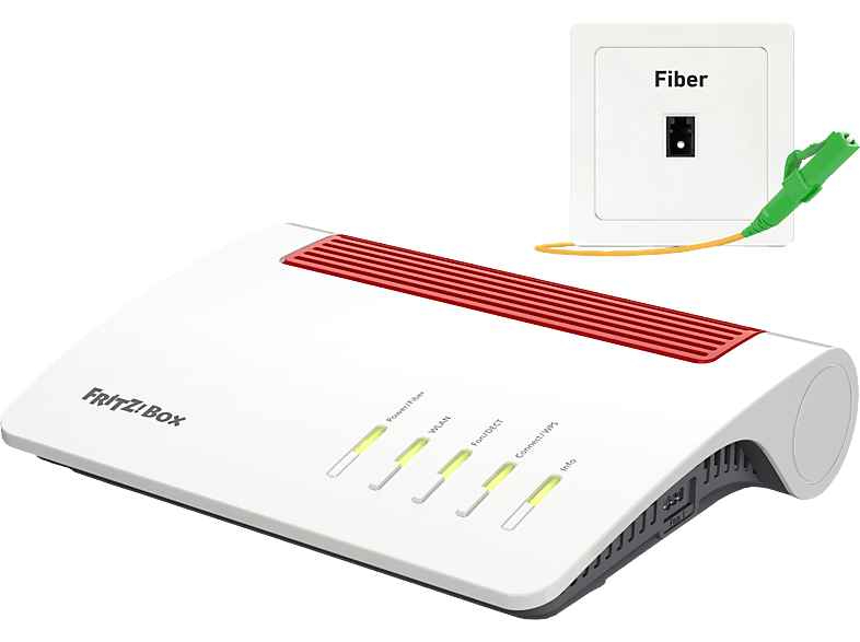 FRITZ! FRITZ!Box 5590 Fiber Edition XGS-PON WLAN Mesh Router 3.6 Gbit/s