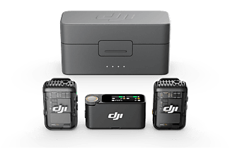 DJI Mic 2 Mikrofon Siyah (2 TX +1 RX )_4