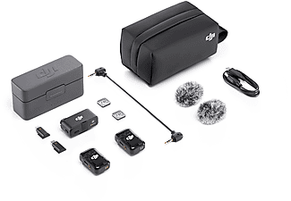 DJI Mic 2 Mikrofon Siyah (2 TX +1 RX )_5