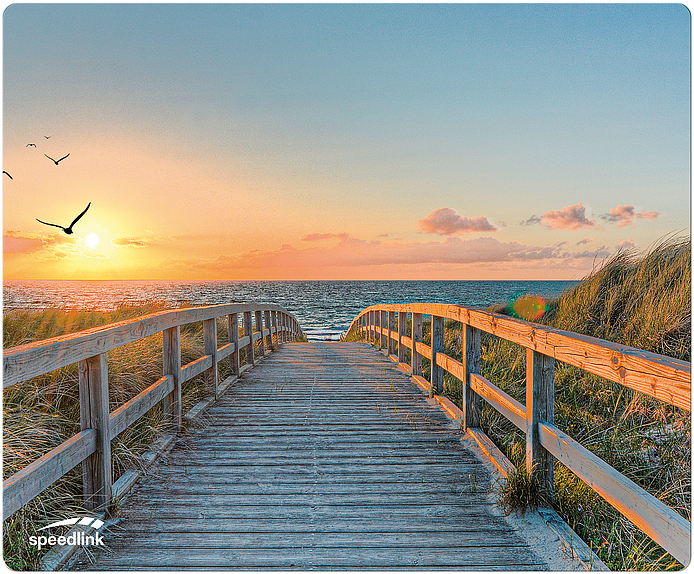 SPEED LINK SILK egérpad, tengerpart minta, 230x190x1,5 mm (SL-620000-BEACH)