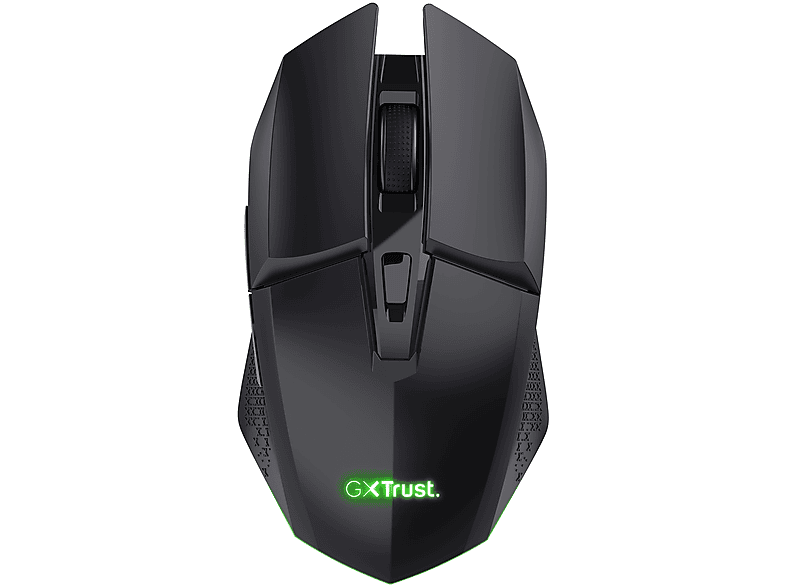 MOUSE WIRELESS TRUST GXT110 FELOX WRLS MOUSE, Collegamento Wireless, Ingresso: Otticamente a diodi laser, Scrolling 2 direzioni, Risoluzione max 4800 dpi, forma ergonomica, Black