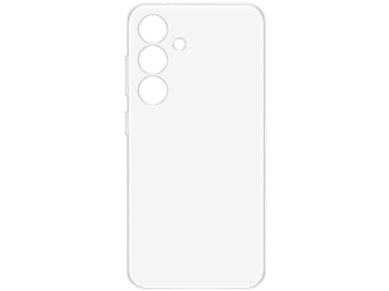 Funda móvil - Samsung, para Galaxy S24, Silicona, 6.2", Resistente a rayones, Transparente