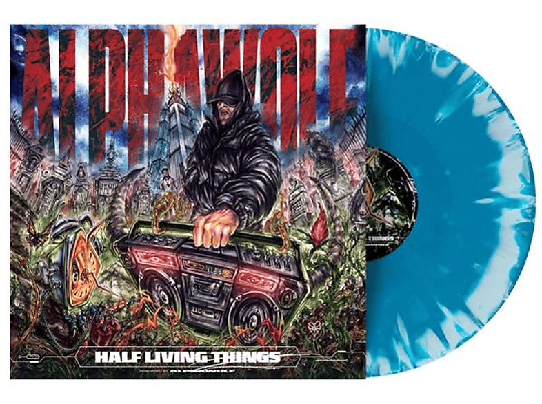 Alpha Wolf - Half Living Blue) (Vinyl) - Things(Blue&Dark