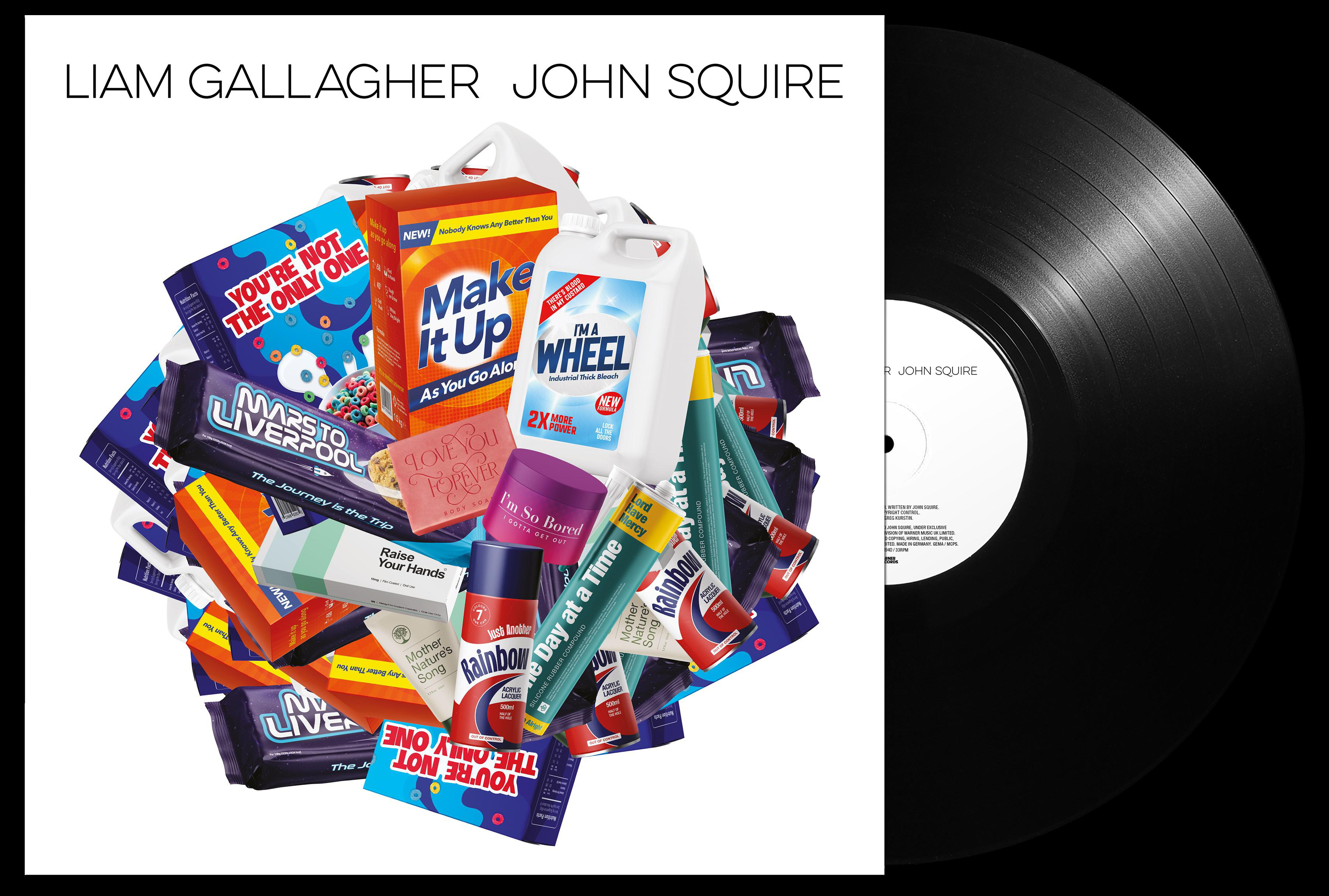 Gallagher,Liam&Squire,John - Liam Gallagher - - (Vinyl) Squire John & 140g