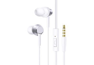BASEUS Encok HZ11 3.5mm Mikrofonlu Kablolu Kulak İçi Kulaklık Beyaz