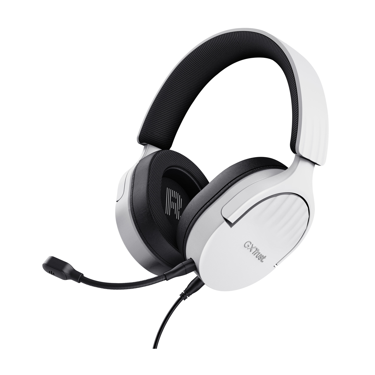 Trust Gxt489W Fayzo Headset Cuffie Gaming, White