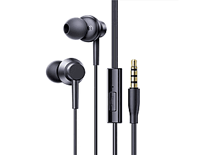 BASEUS Encok HZ11 3.5mm Mikrofonlu Kablolu Kulak İçi Kulaklık Siyah
