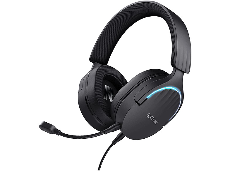 Trust Gxt490 Fayzo 7.1 USB HDS Cuffie Gaming, Black