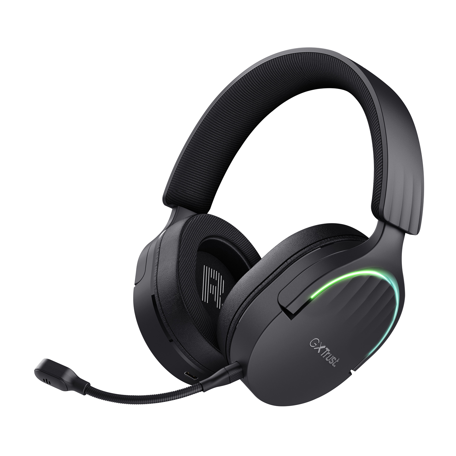 Trust Gxt491 Fayzo Wrls Headset Cuffie Gaming, Black