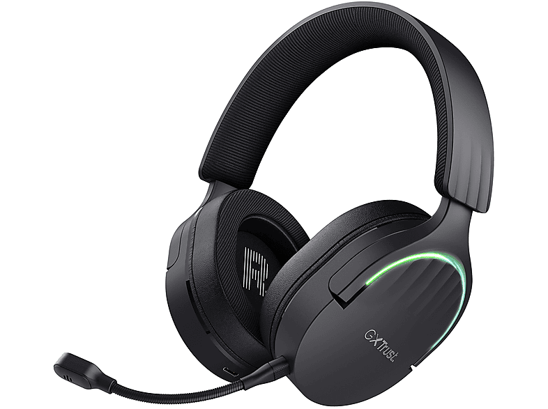 Trust Gxt491 Fayzo Wrls Headset Cuffie Gaming, Black