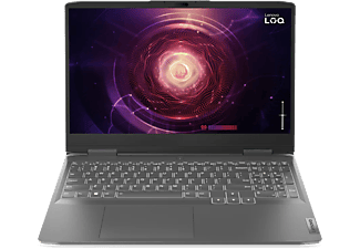 LENOVO LOQ 15APH8 82XT007YHV Szürke Gamer laptop (15,6" FHD/Ryzen7/16GB/512 GB SSD/RTX4060 8GB/DOS)