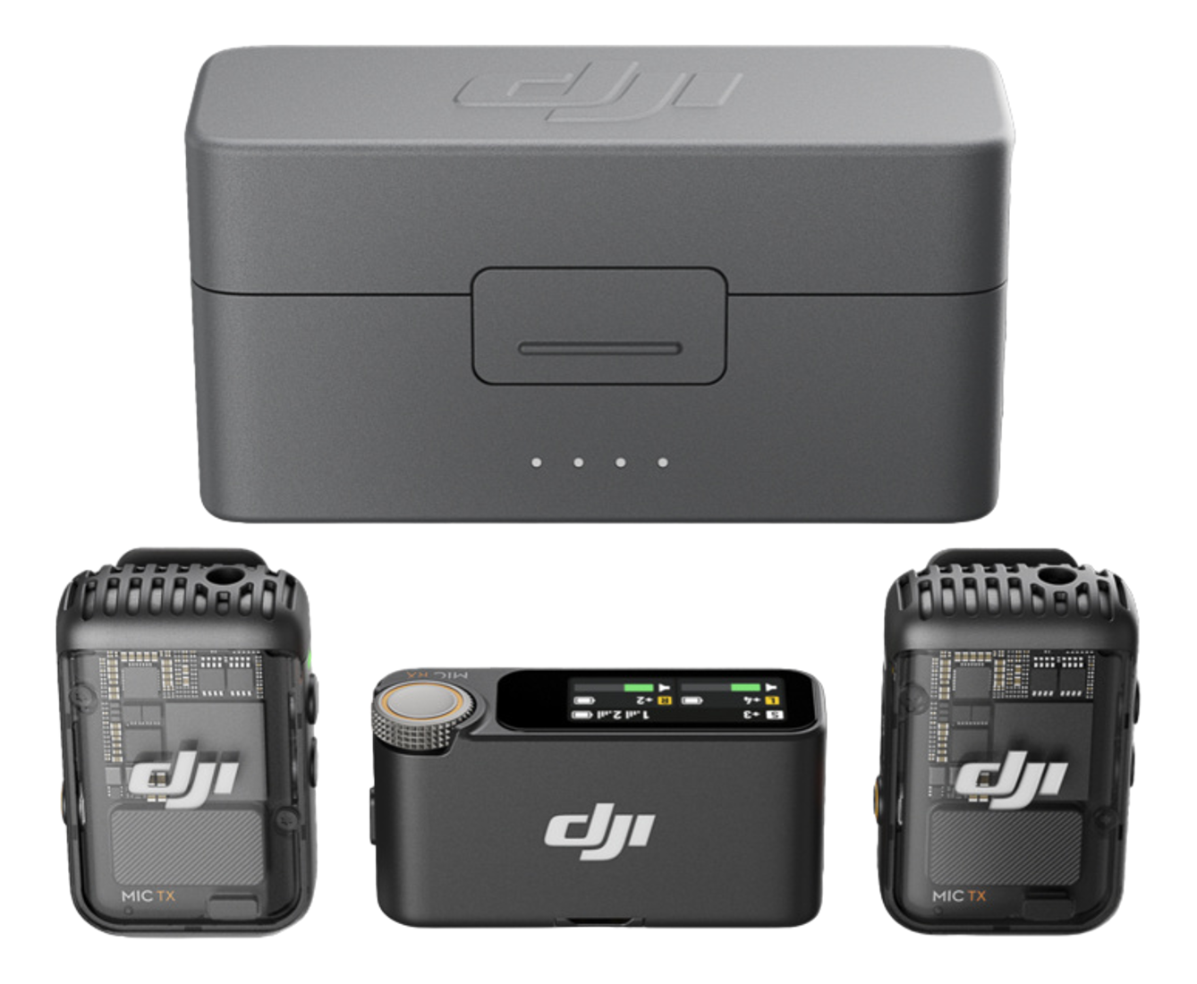 DJI Mic 2 ほぼ新品　TX1つ DJI Mic 2 (1 TX + 1 RX) | Tonaufnahmesystem (Schattenschwarz