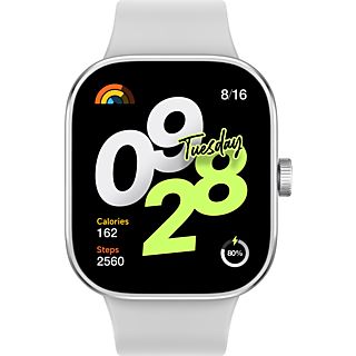 XIAOMI Redmi Watch 4 - Smartwatch (135 - 205 mm, TPU, Gris argenté)