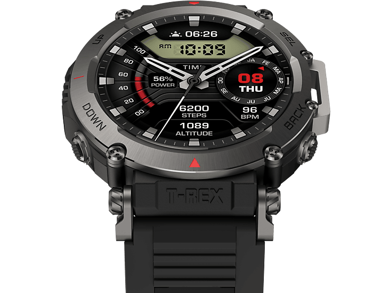 AMAZFIT T-Rex Ultra Akıllı Saat Uçurum Siyahı_4