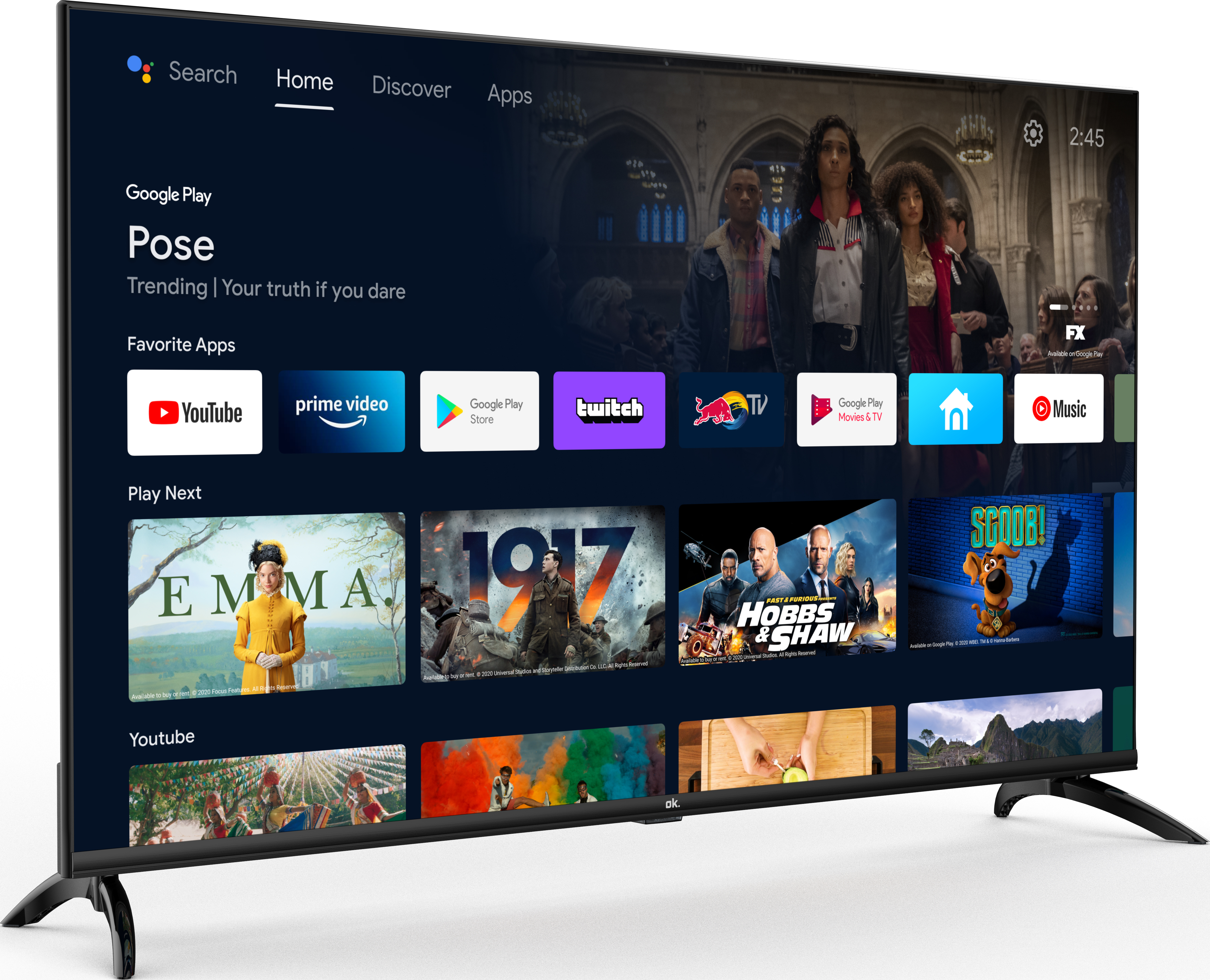 OK OTV 43AU-5023C - TV (43 ", UHD 4K, LCD)