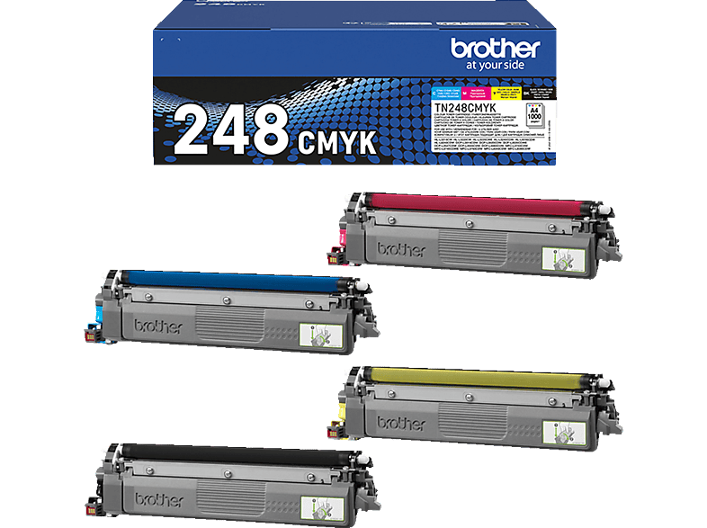 BROTHER TN-248VAL Value Pack Toner Mehrfarbig (TN 248) Image