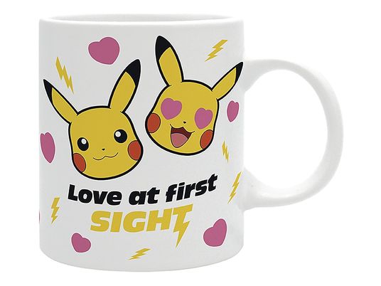 ABYSSE CORP Pokémon - Love at first sight - Tasse (Mehrfarbig)