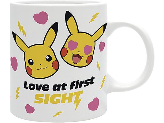 ABYSSE CORP Pokémon - Love at first sight - Tasse (Mehrfarbig)