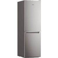 MediaMarkt WHIRLPOOL WNF 821 E X - Koel-vriescombinatie - breedte 59.5 cm - hoogte 188.9 cm - inhoud 337 l - NoFrost aanbieding