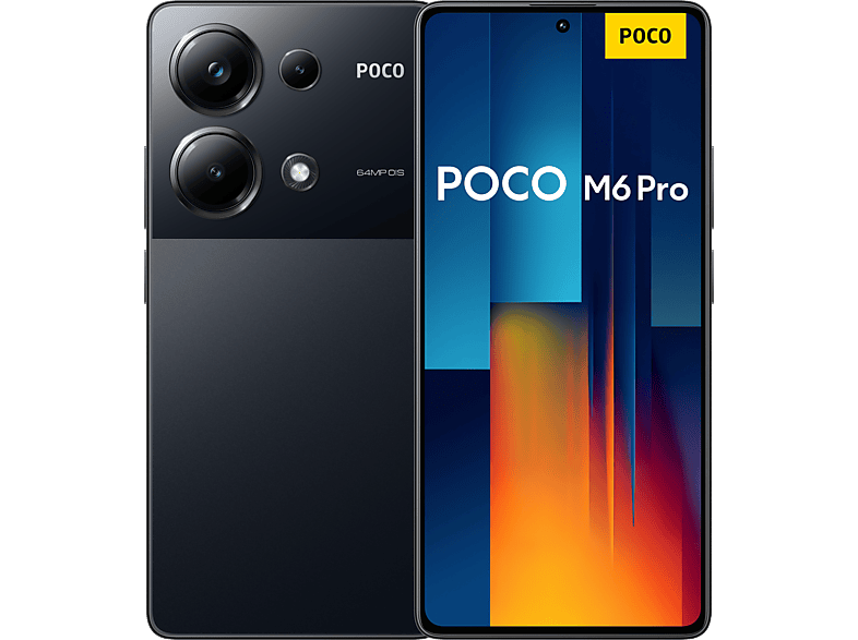 Móvil  Poco C65, Negro, 256 GB, 8 GB RAM, 50 Megapíxel, 6.74 HD+ IPS Dot  Drop Display, MediaTek Helio G85, 5000 mAh, Android