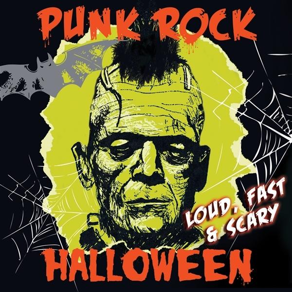 VARIOUS - Punk Rock (CD) Scary Fast - - Halloween And Loud