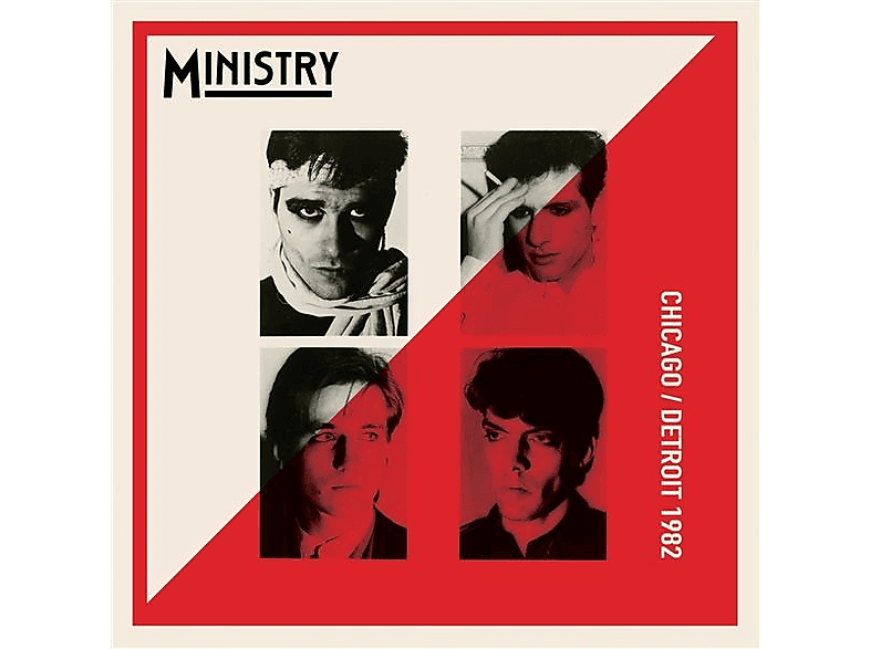 MARBLE) Chicago/Detroit - 1982 Ministry - (Vinyl) (RED