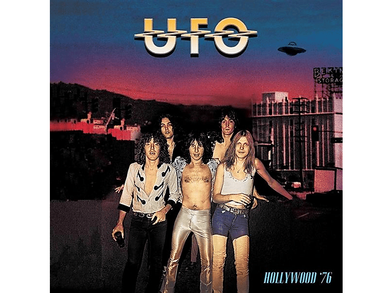 UFO - Hollywood '76 (blue/red splatter) - (Vinyl)