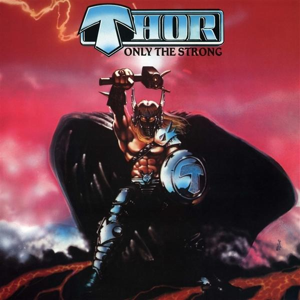 Thor - Only (Vinyl) - The SPLATTER) Strong (RED/BLACK