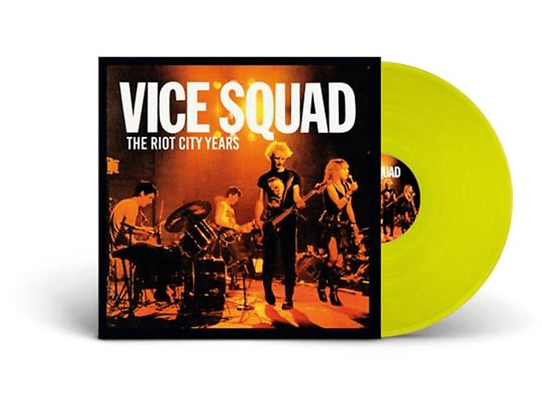 Vice Squad - The Riot City Years (Yellow Vinyl)  - (Vinyl)