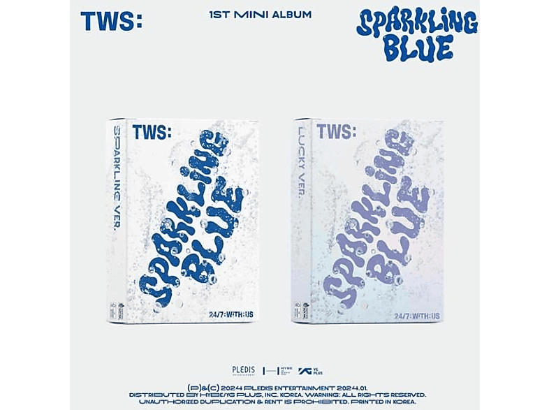 TWS - Sparkling Ver.) Blue (CD) (Sparkling 