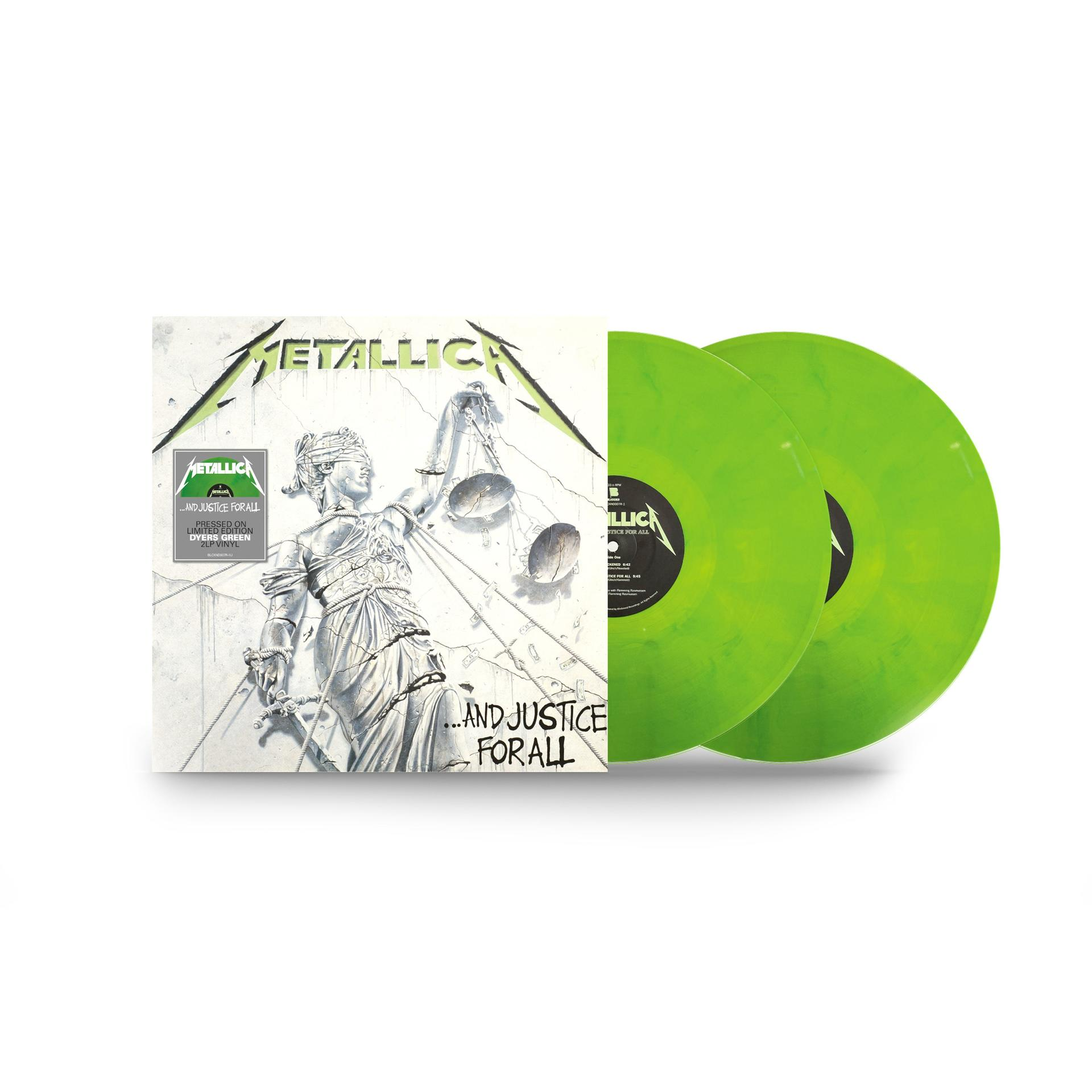 / (Vinyl) - - Yellow For Metallica 2018 2LP) Justice All Blue (Rem. ...And