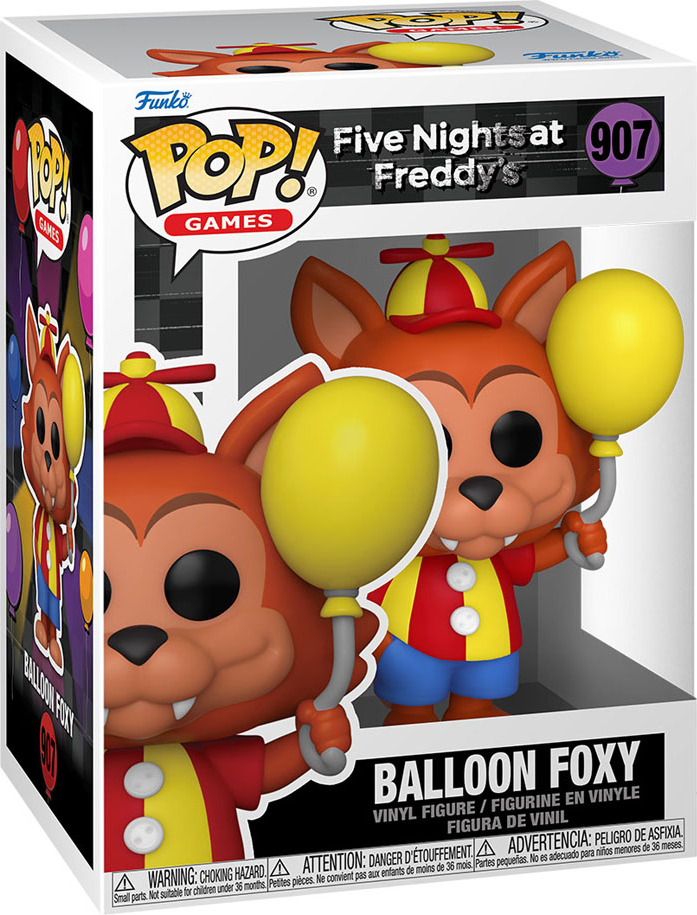 FUNKO POP! Games: Five Nights at Freddy's - Balloon Foxy - Sammelfigur (Mehrfarbig)