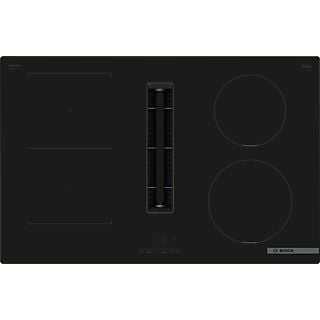 BOSCH PVS811B16E - Table de cuisson à induction avec module aspirant intégré (Noir)
