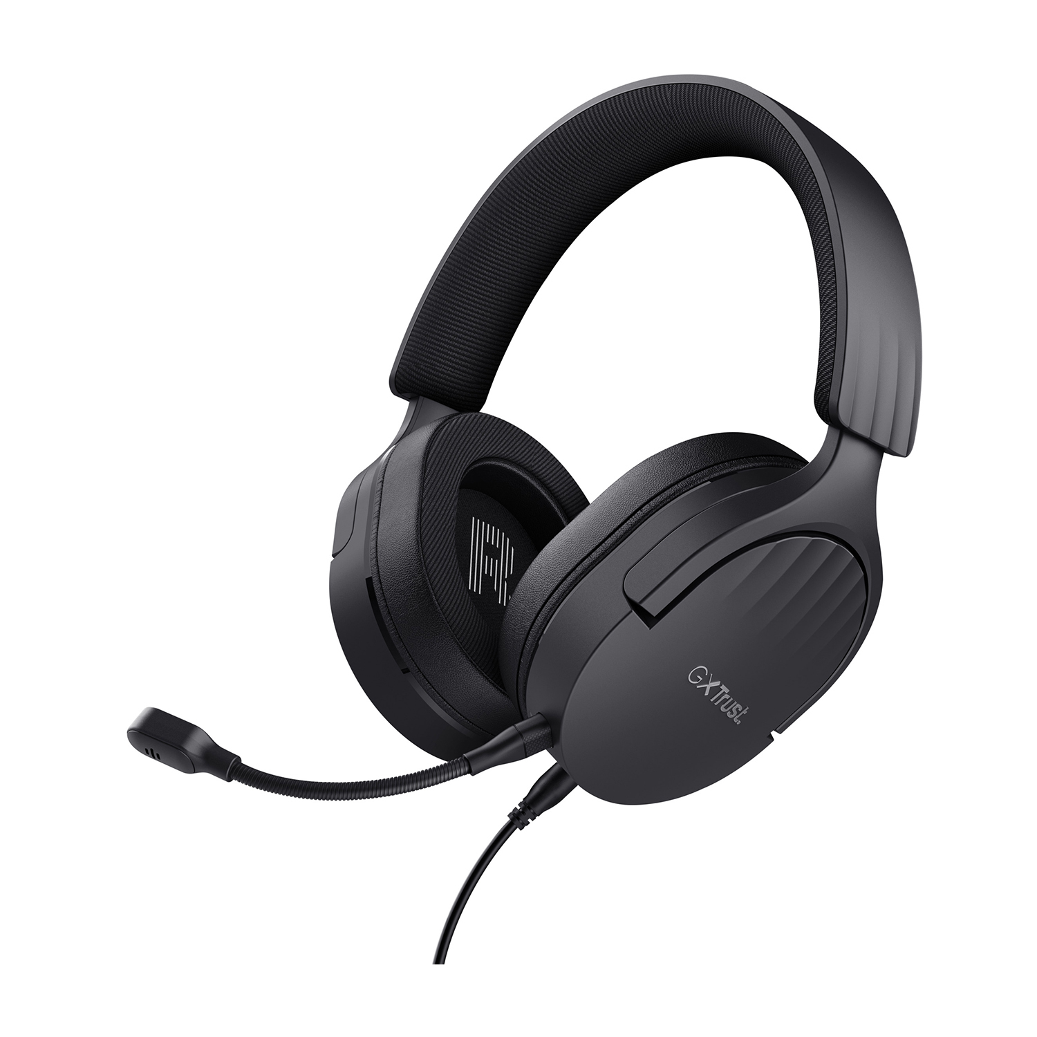 Trust Gxt489 Fayzo Headset BLK Cuffie Gaming, Black