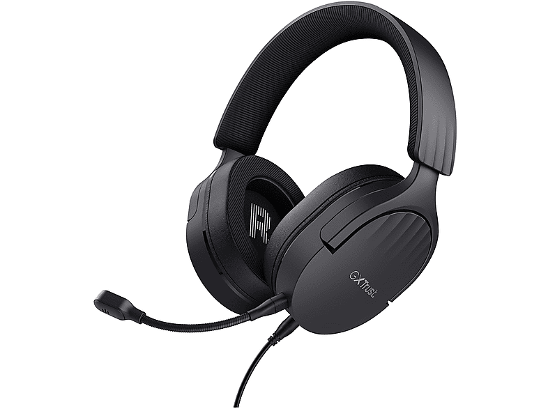 Trust Gxt489 Fayzo Headset BLK Cuffie Gaming, Black