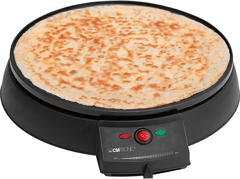 Clatronic CM 3372 Ø 29 cm Crêpemaker schwarz Crêpes Maker, Ø 29 cm, Schwarz, 900 Watt
