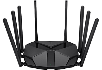 MERCUSYS MR90X AX6000 kétsávos Wi-Fi 6 router, 3x Gigabit LAN, 2,5G WAN/LAN, fekete