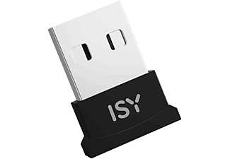 ISY IBT-1000 USB Bluetooth 5.0 adapter (2V225498), fekete